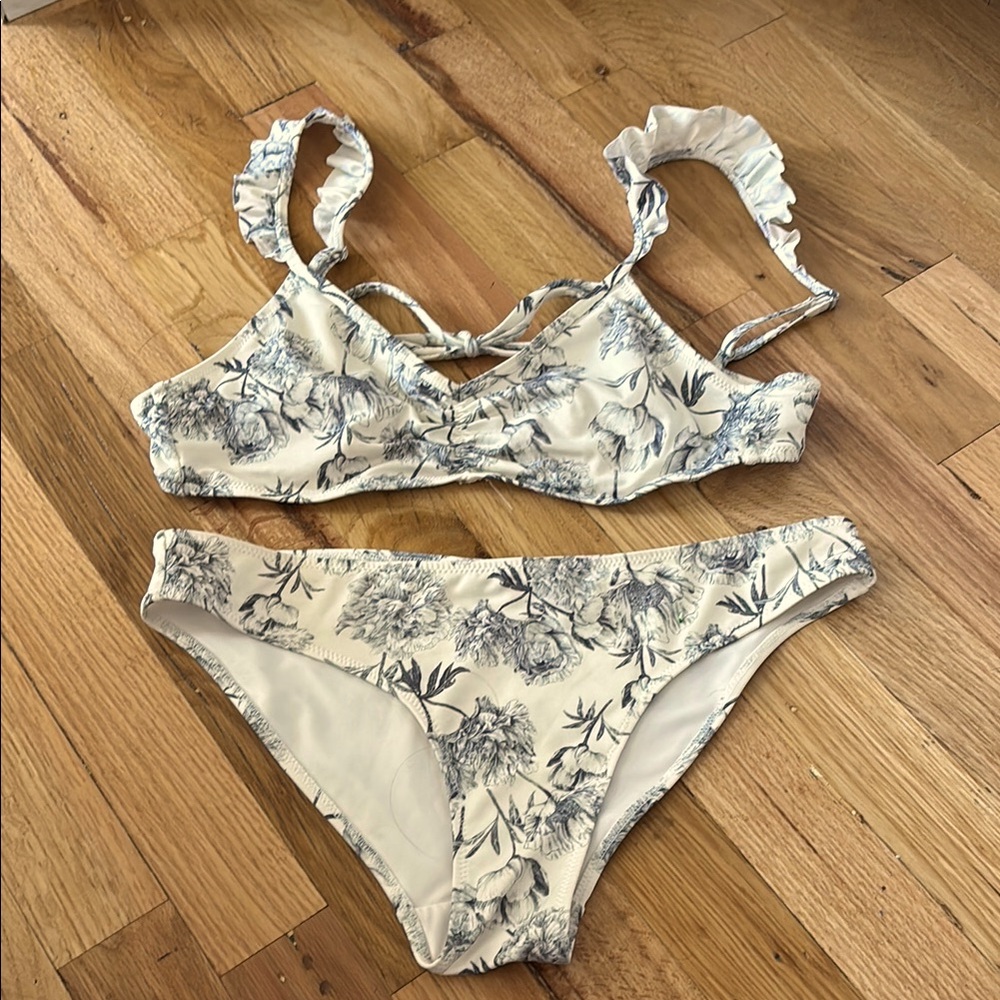 H&M Floral Bikini
